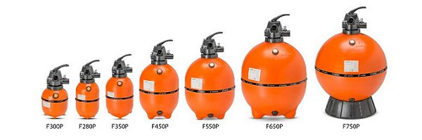 Filtros Para Piscinas Comerciais Válvula Parafusada F950P- Sem Areia
