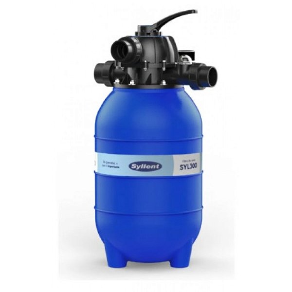 Filtro De Piscina SYL 300 1/3cv até 35.000 Mil litros