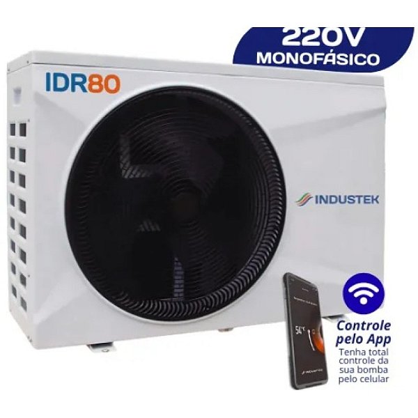 Bomba de Calor IDR 80 on-off Mono 220V com Wi-Fi - Industek