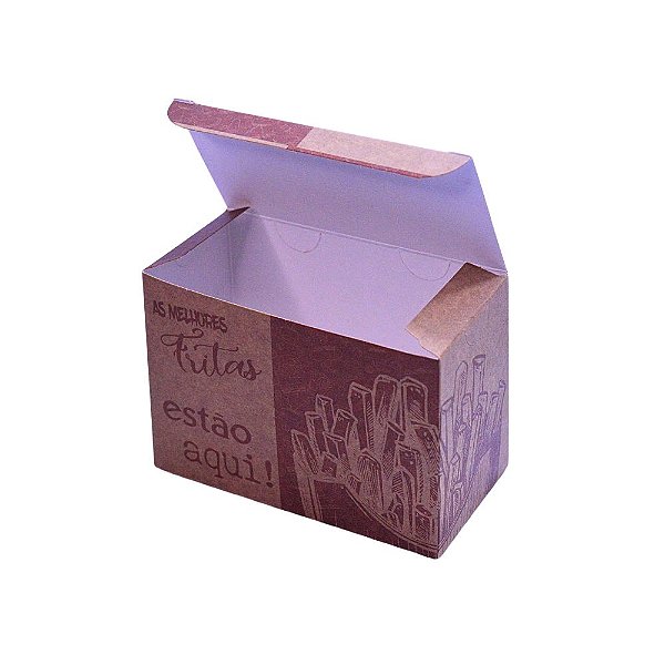 CAIXA PARA BATATA FRITA DELIVERY (C/50) - KRAFT GOURMET