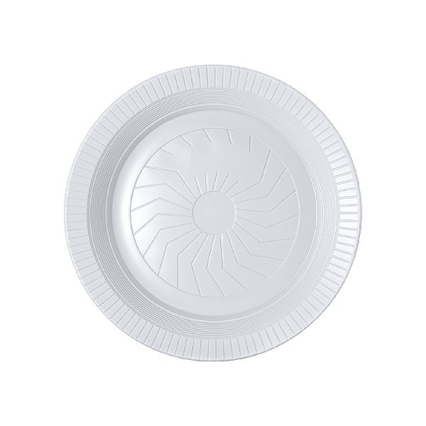 PRATO FUNDO 23CM BRANCO (C/10)