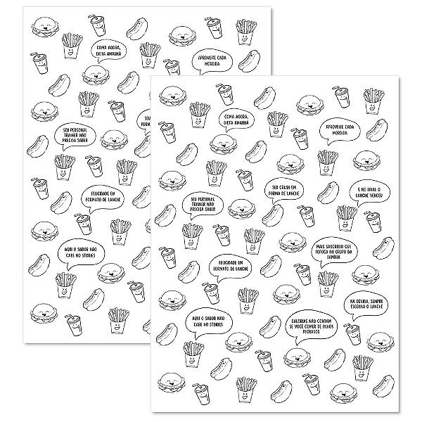PAPEL ACOPLADO FOOD (33 X 44) (C/500) - BRASICARTA