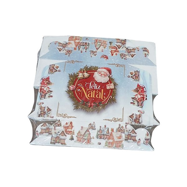 CAIXA STYLUS FECHADA (8 X 8 X 4) (C/10) - ONDE MORA O NATAL