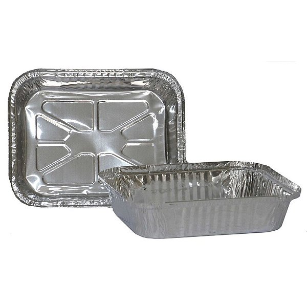 BANDEJA ALUMÍNIO 700ML DARNEL DA7 SEM TAMPA (C/100)