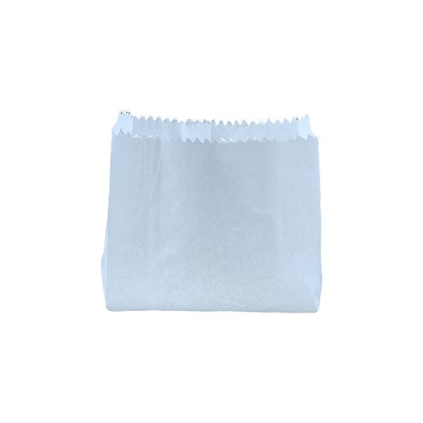 SACO PAPEL BRANCO XIS CURTO (13 X 15CM) (C/1000)