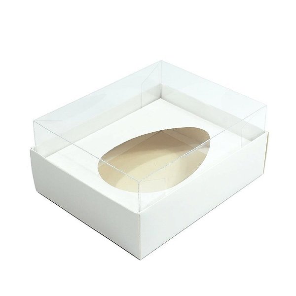 CAIXA OVO DE COLHER BRANCA 350GR (UND)