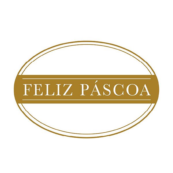 ETIQUETA PRESENTE FELIZ PÁSCOA (C/100)