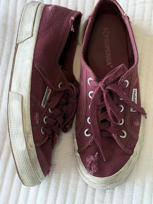 BAZAR - Tênis Superga Destroyed