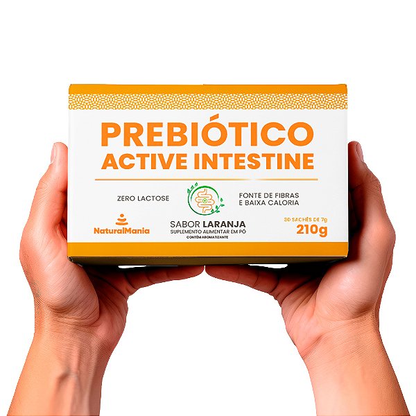 Suplemento alimentar em pó Prebiótico Active Intestine