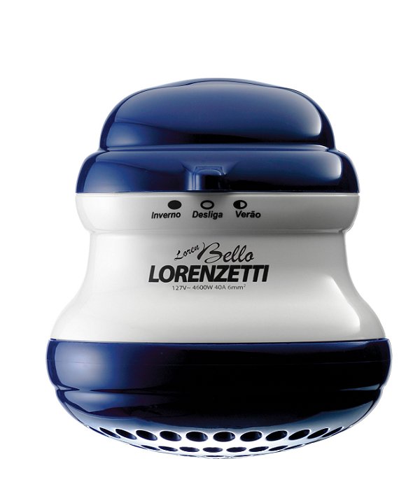 CHUVEIRO LOREN BELLO AZUL ULTRA 127v 5500w LORENZETTI