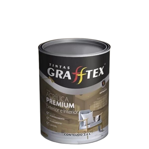 GRAFFTEX PREMIUM FOSCO 3,6L BRANCO