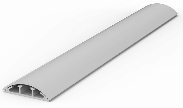 CANALETA ENERBRAS 371/2-ECZ CINZA PISO 52x14x200mm