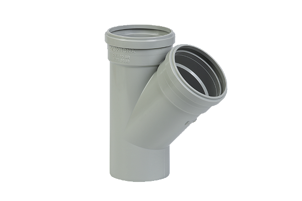 JUNCAO SIMPLES ESGOTO SERIE REFORCADA DN50 KRONA
