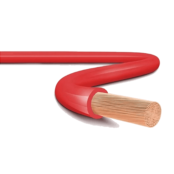FIO FLEXIVEL 10.00mm VERMELHO 100 MT 750v PW