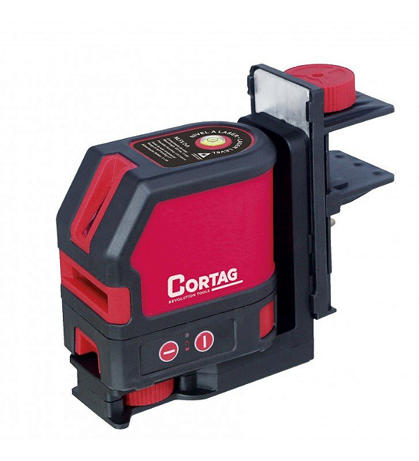 NIVEL LASER PENDULAR CORTAG 12V NLFX COM BASE MAGNETICA 61444