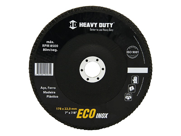 HEAVY DUTY DISCO FLAP 7" GRANA 040