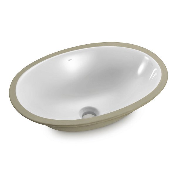 CUBA EMBUTIR ICASA OVAL 49x36 BRANCA IL 600