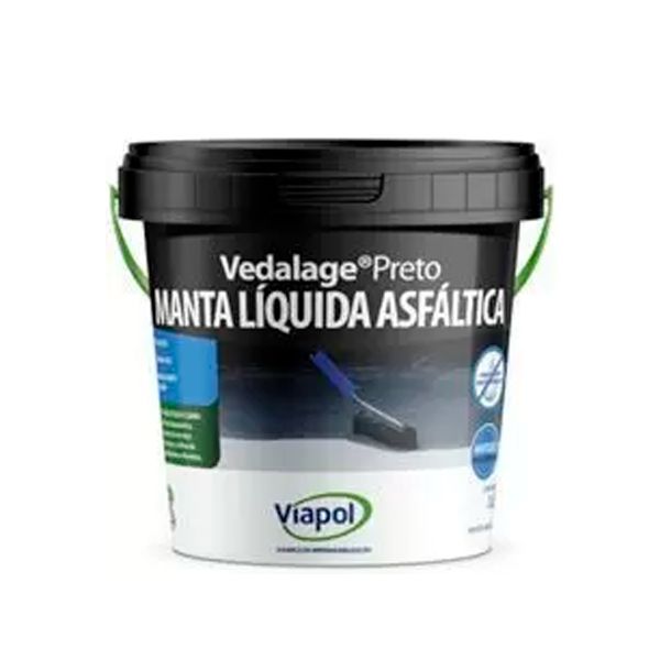 Viapol Vedalage Preto 3.6kg