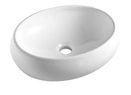 CUBA DE APOIO BRANCA OVAL 40x30cm ICA 900 ICASA