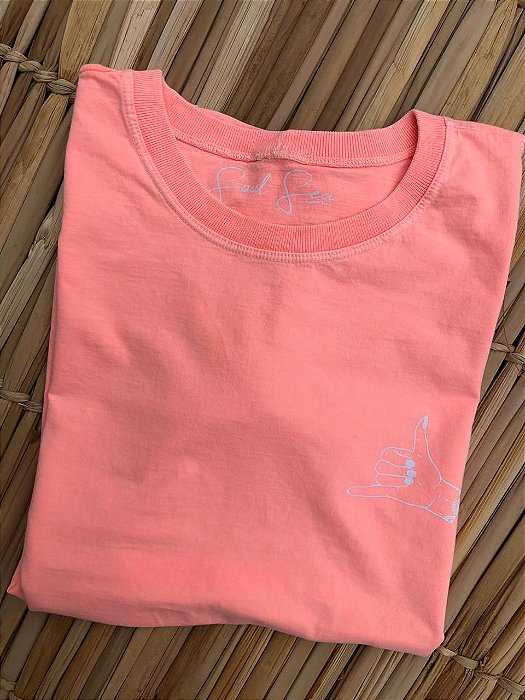 T-SHIRT BOYFRIEND CORAL