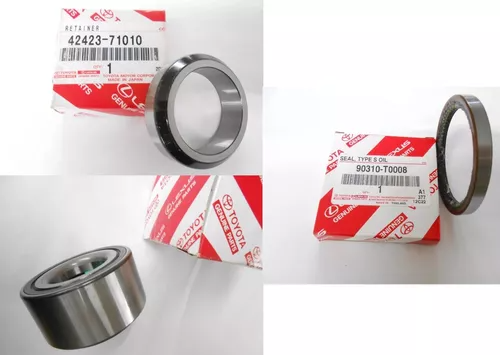 Kit Rolamento Retentor Cubo Roda Traseiro Toyota Hilux 2015