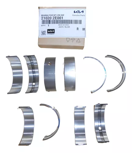 Jogo Bronzina Mancal Medida Std Sportage Motor 2.0