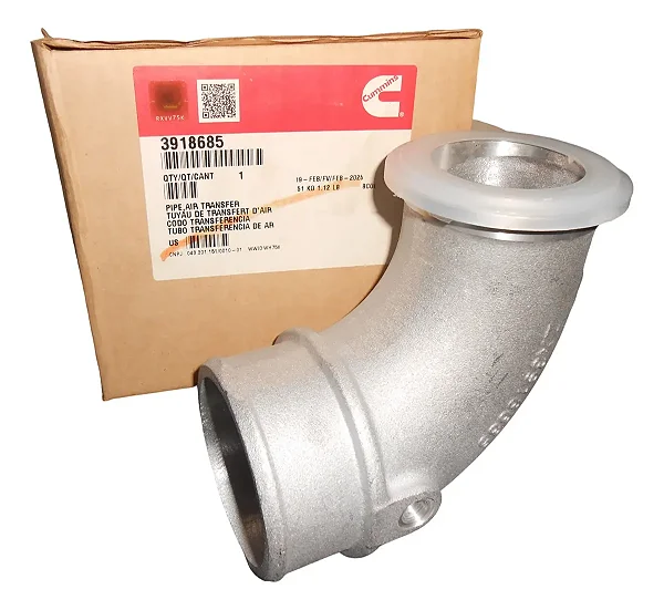 Tubo Transferencia De Entrada De Ar Ford Cargo Vw 6ct, 4bt