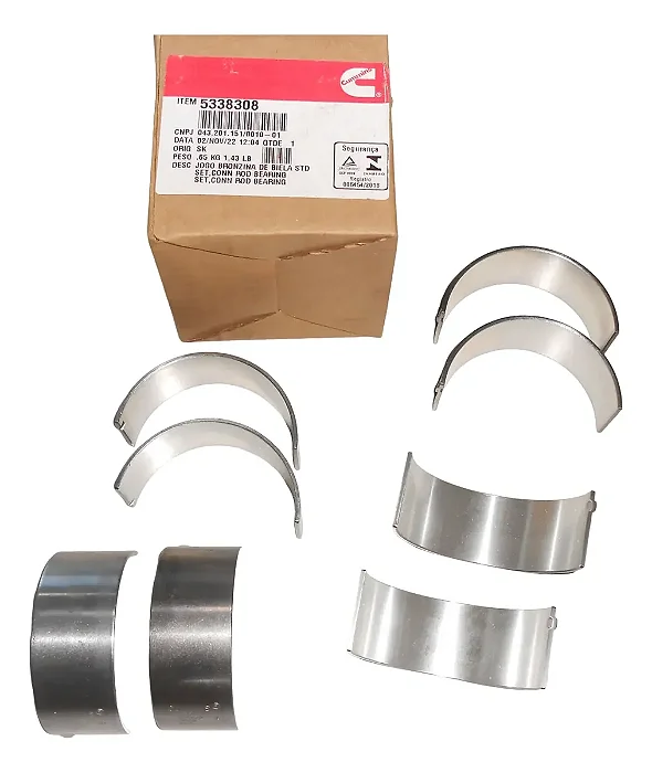 Bronzina Biela Motor Std Ford Cargo F250 F350 F4000 4bt 3.9