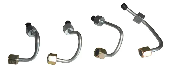 Jogo Com 04tubos Menores Injetor Caminhão Hd80 Euro 5