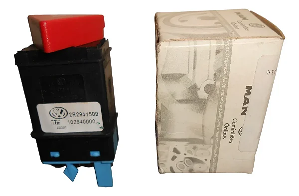 Interruptor Pisca Alerta C/ Rele 24v Vw Constellation