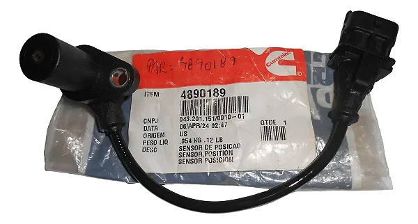 Sensor Posicao Rotação Motor Cummins Cargo F250 Interact 4c