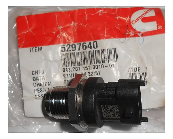 Sensor Pressao Combustivel Ford Vw Cummins Isb Dodge Ran