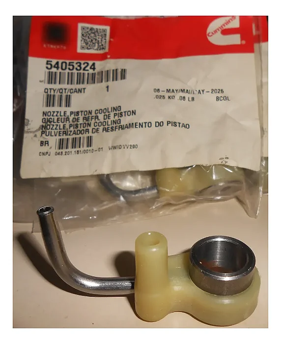 Cooler Injetor Óleo Motor Cummins Isc 8.3 Cummins Isl 8.9