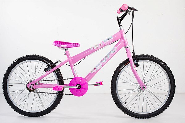 Bicicleta Infantil Menina Aro 20 Rosa
