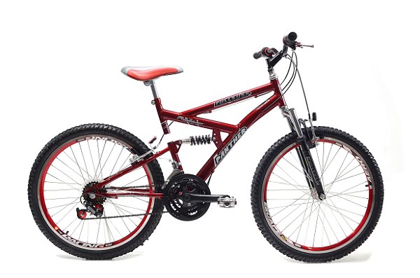 Bicicleta aro 24 Susp dupla Modelo 1