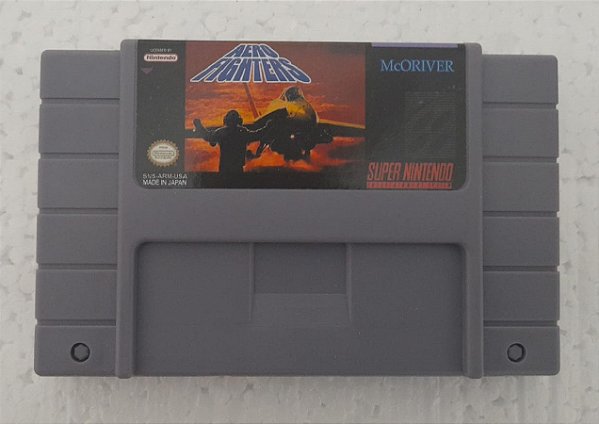 Cartucho Aero Fighters para Super Nintendo