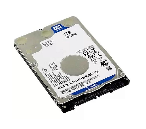 HD Western Digital 1 Tera Sata para Notebooks