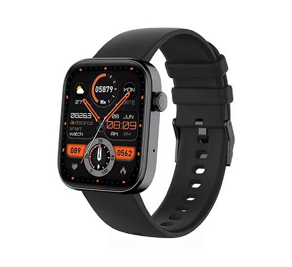 Smartwatch Colmi P71 1.9'' Preto (Chamada, Bluetooth 5.1, Tela 1.9 Pol.)