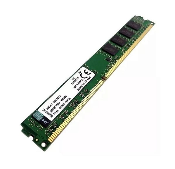 Memória Kingston 8 Gigas DDR3 1600 Mhz para PCs