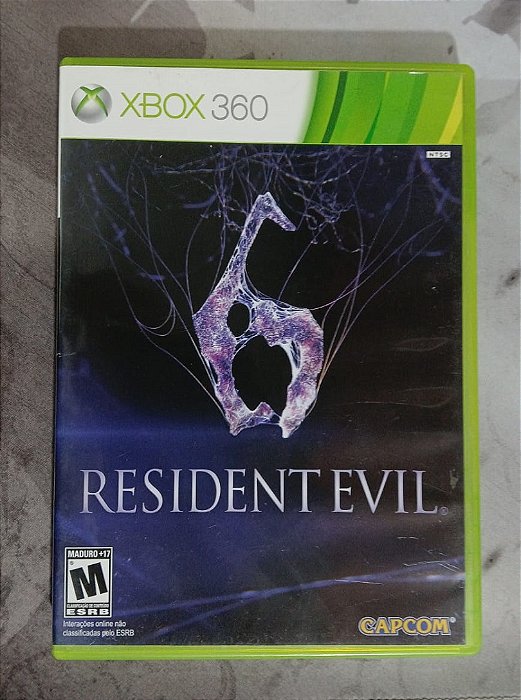 Resident Evil 6 para Xbox 360 - Midia Física
