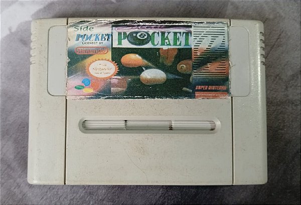 Cartucho Side Pocket para Super Nintendo