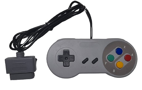 Controle com fio para Super Nintendo