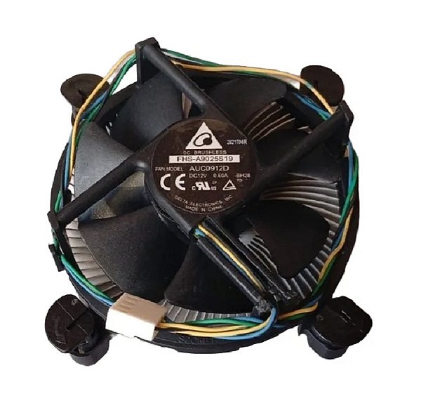 Cooler Delta para Processadores LGA 1150/1151/1155/1156 (Base de Cobre)