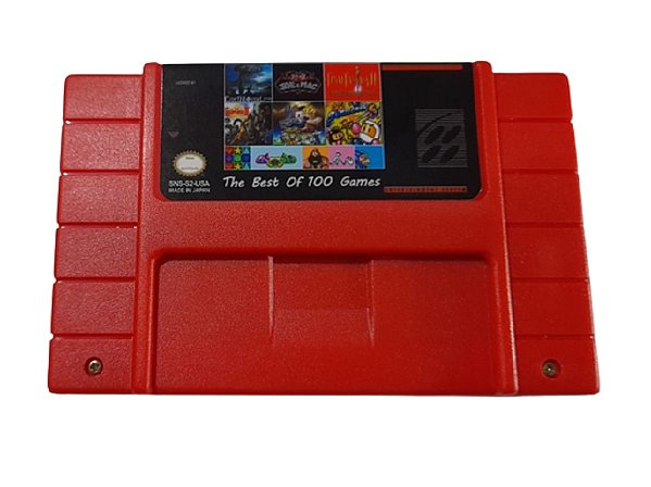 Cartucho Multijogos 102 em 1 para Super Nintendo (102 Jogos 16 Bits)