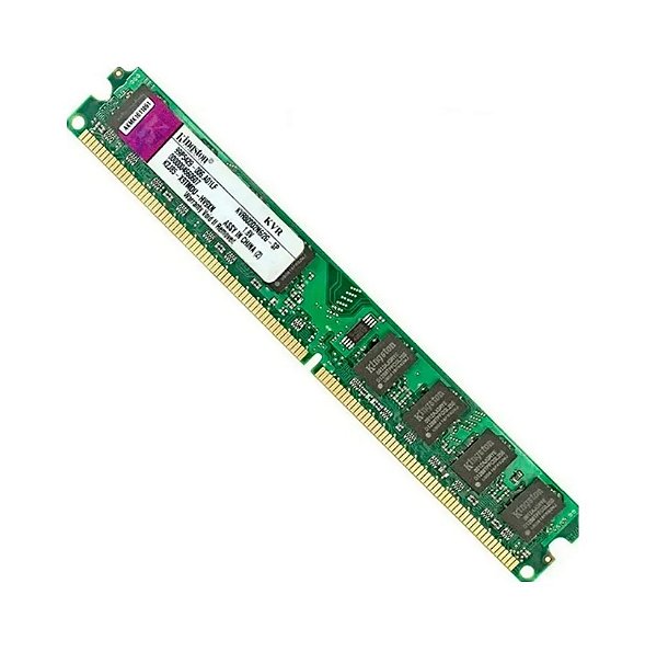 Memória Kingston 2 Gigas Ddr2 667 Mhz para Pcs e Desktops