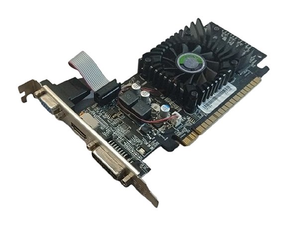Placa de vídeo Nvidia GeForce 210 1 GB DDR3 PCI-Express com HDMI