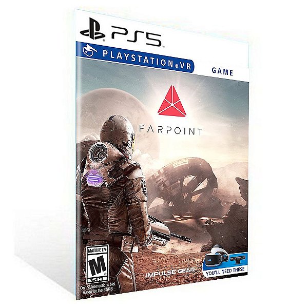 Farpoint Playstation Vr - PS5 - PSN Mídia Digital