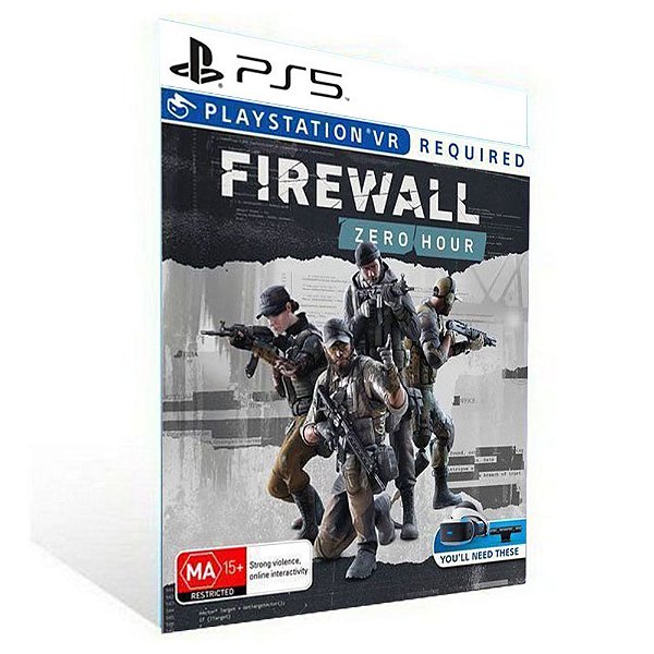 Firewall Zero Hour Vr - PS5 - PSN - Mídia Digital