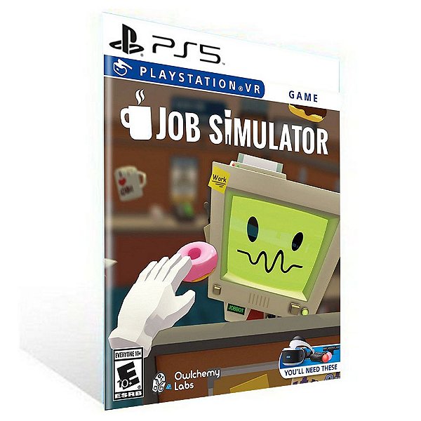 Job Simulator Playstation Vr - PS5 - PSN MÍDIA DIGITAL