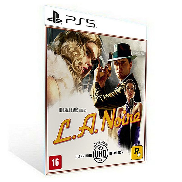 L.A. NOIRE - PS5 - PSN MÍDIA DIGITAL